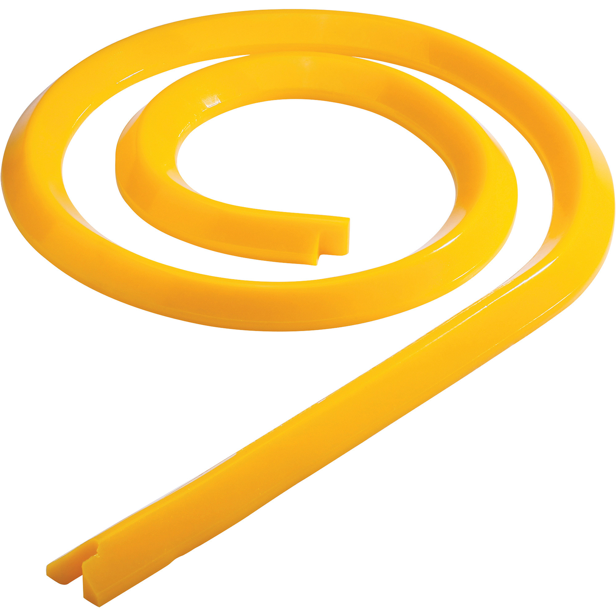 New Pig SpillBlocker Dike, Yellow, 10ft.L x 2.25in.W x 1.38in.H, Model# PLR212